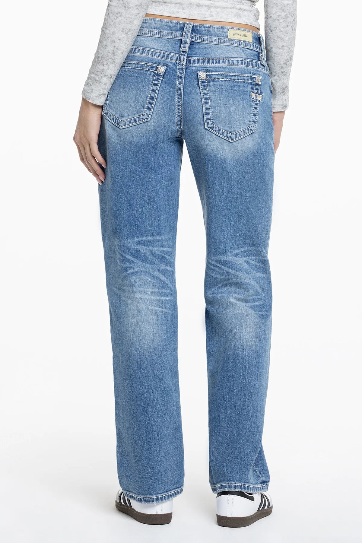 Low-Rise Miss Me Jeans