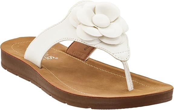 So Delish White Sandal  Corky's