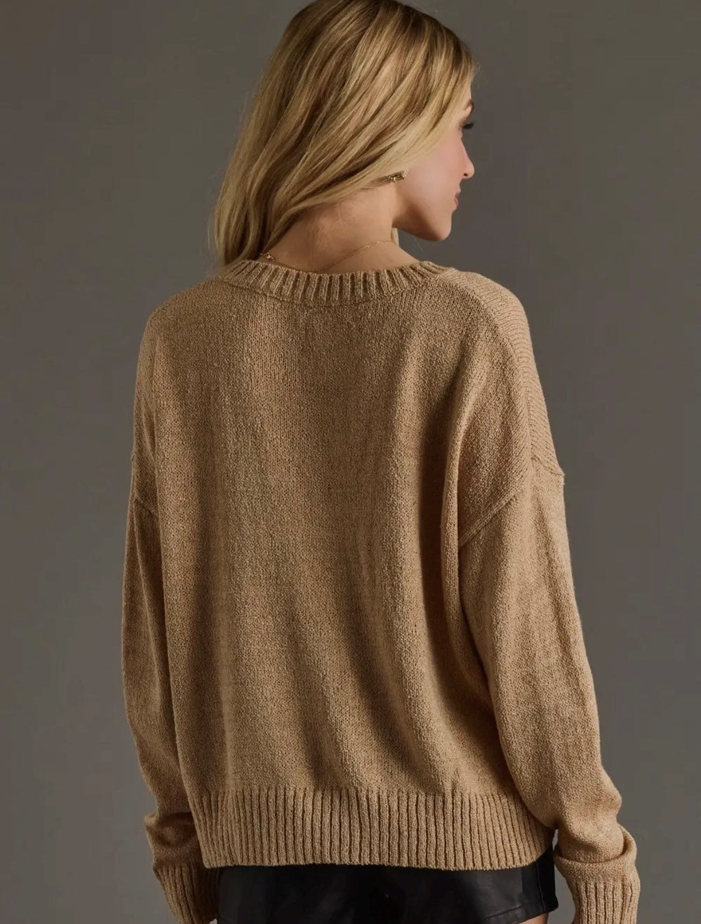 Coffee Weather Lightweight Sweater