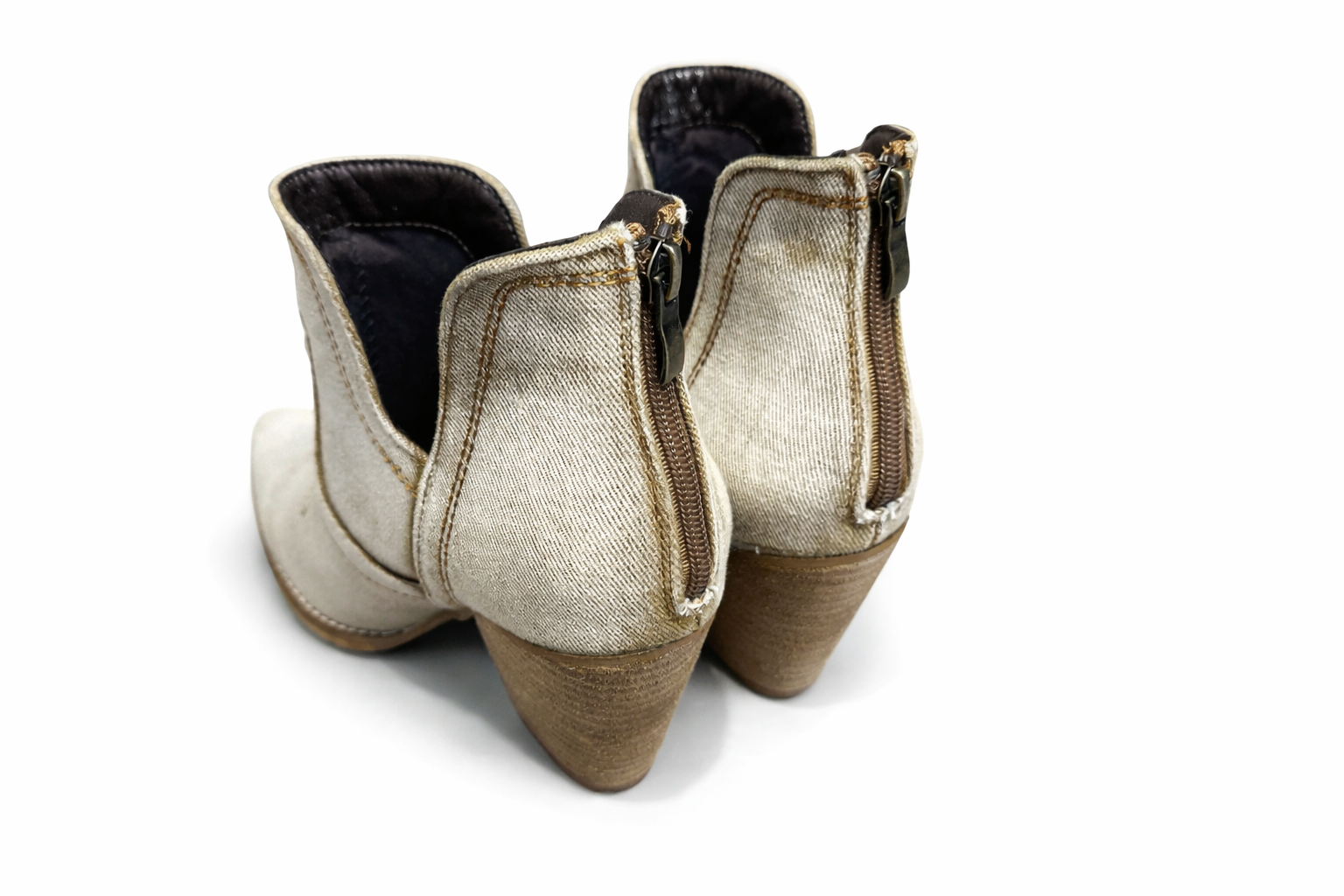 Corkys Washed Denim Smoke Show Booties