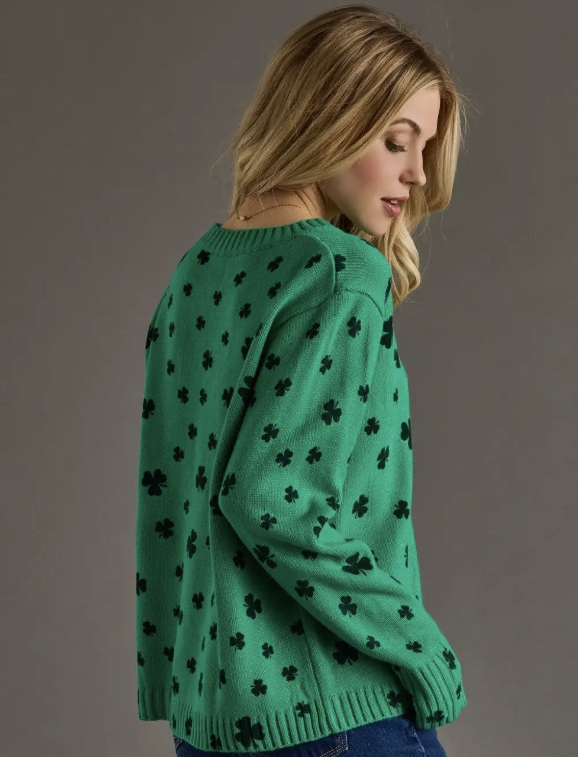 Green ShamRock Sweater